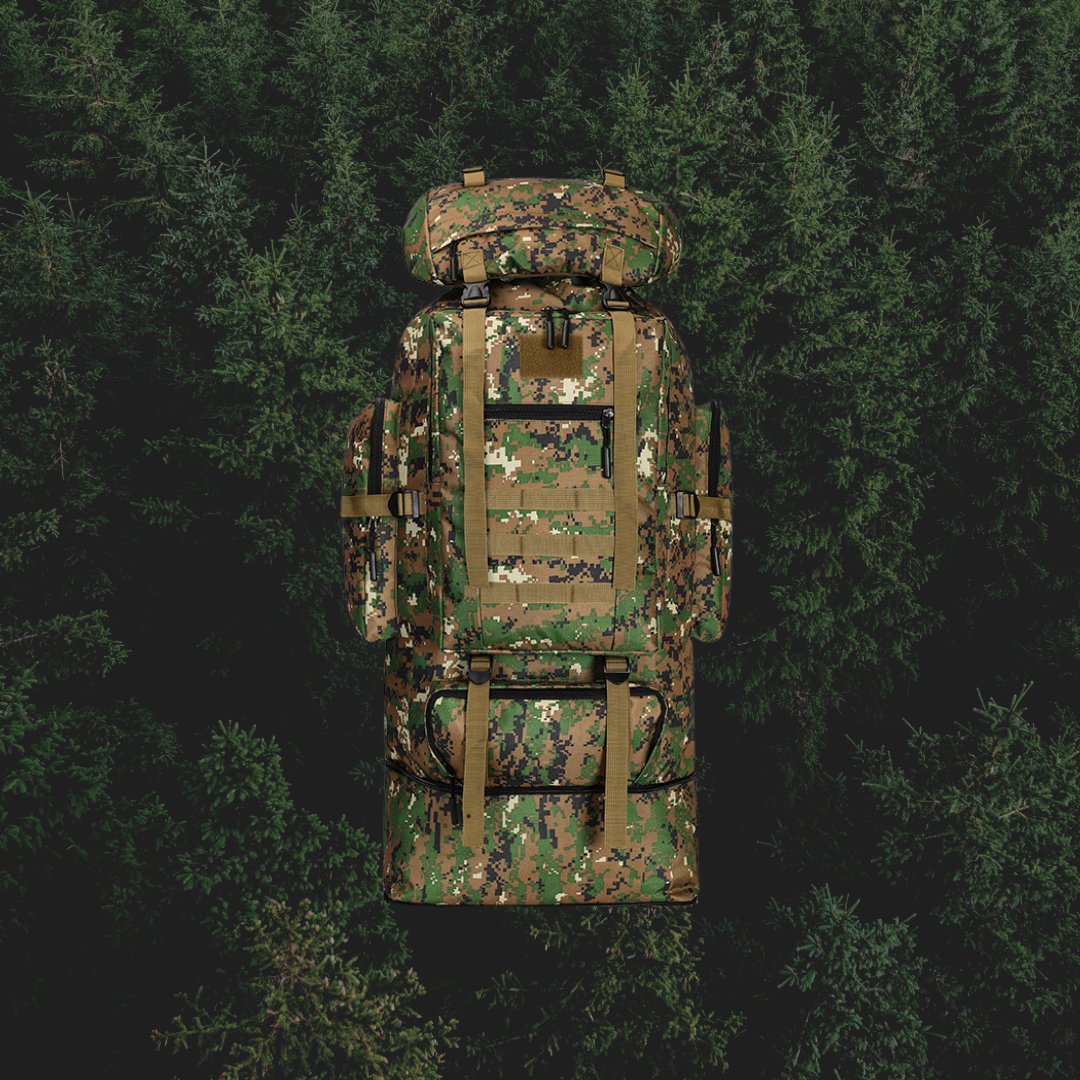 DYURE - Camouflage Camping Backpack