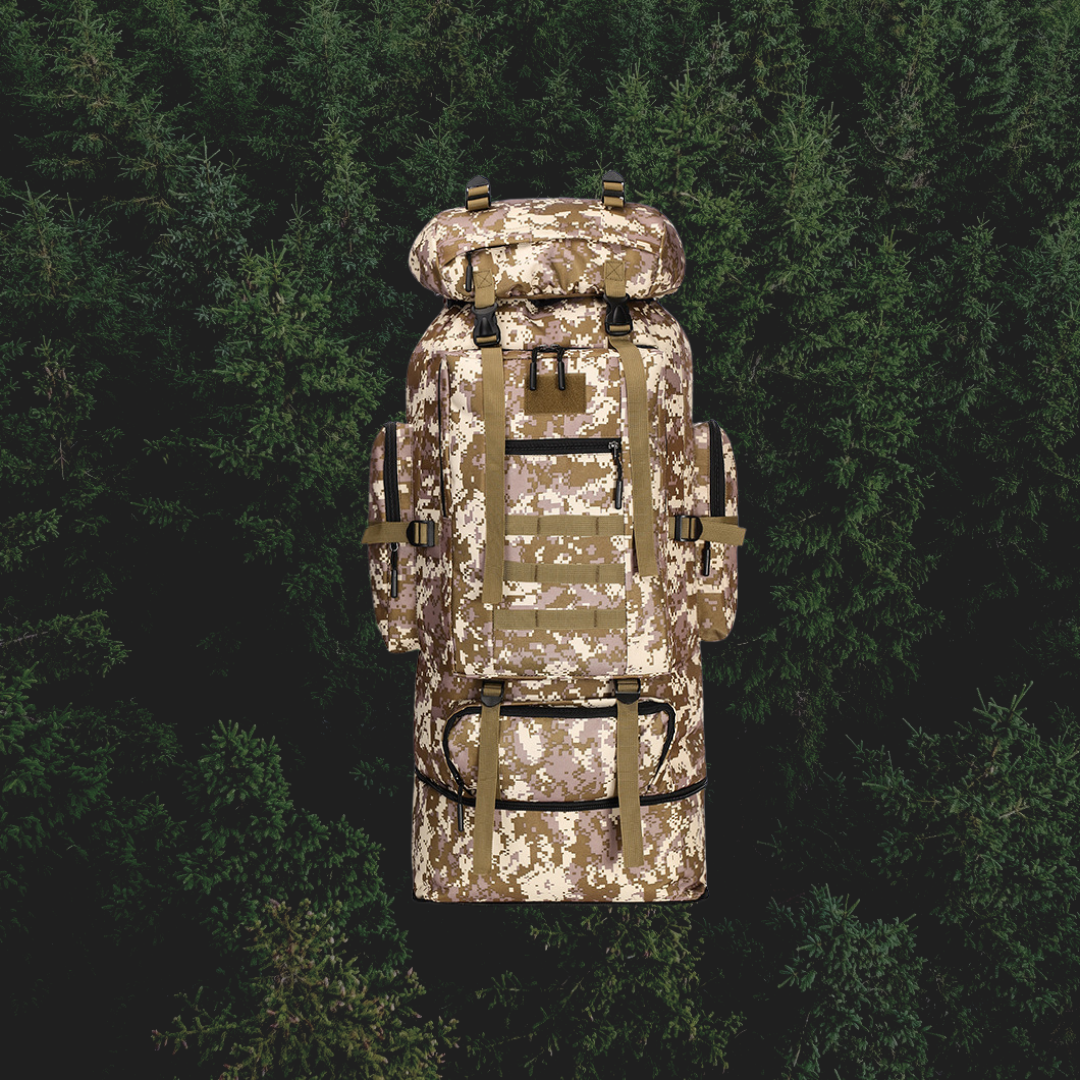 DYURE - Camouflage Camping Backpack