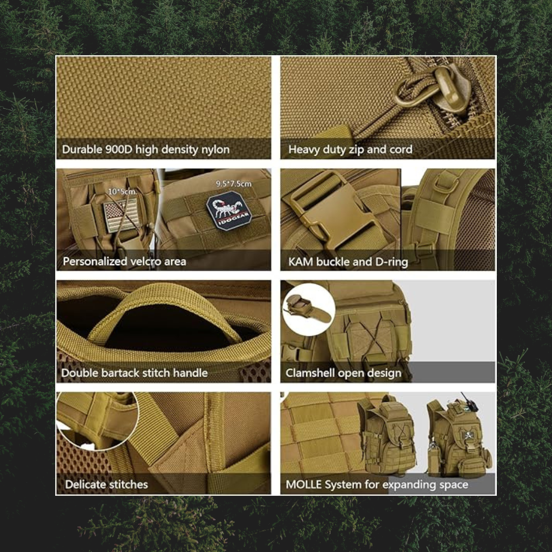 DYURE - Pathfinder 45L – Outdoor Technical Backpack