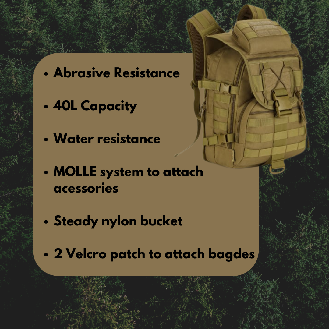 DYURE - Pathfinder 45L – Outdoor Technical Backpack