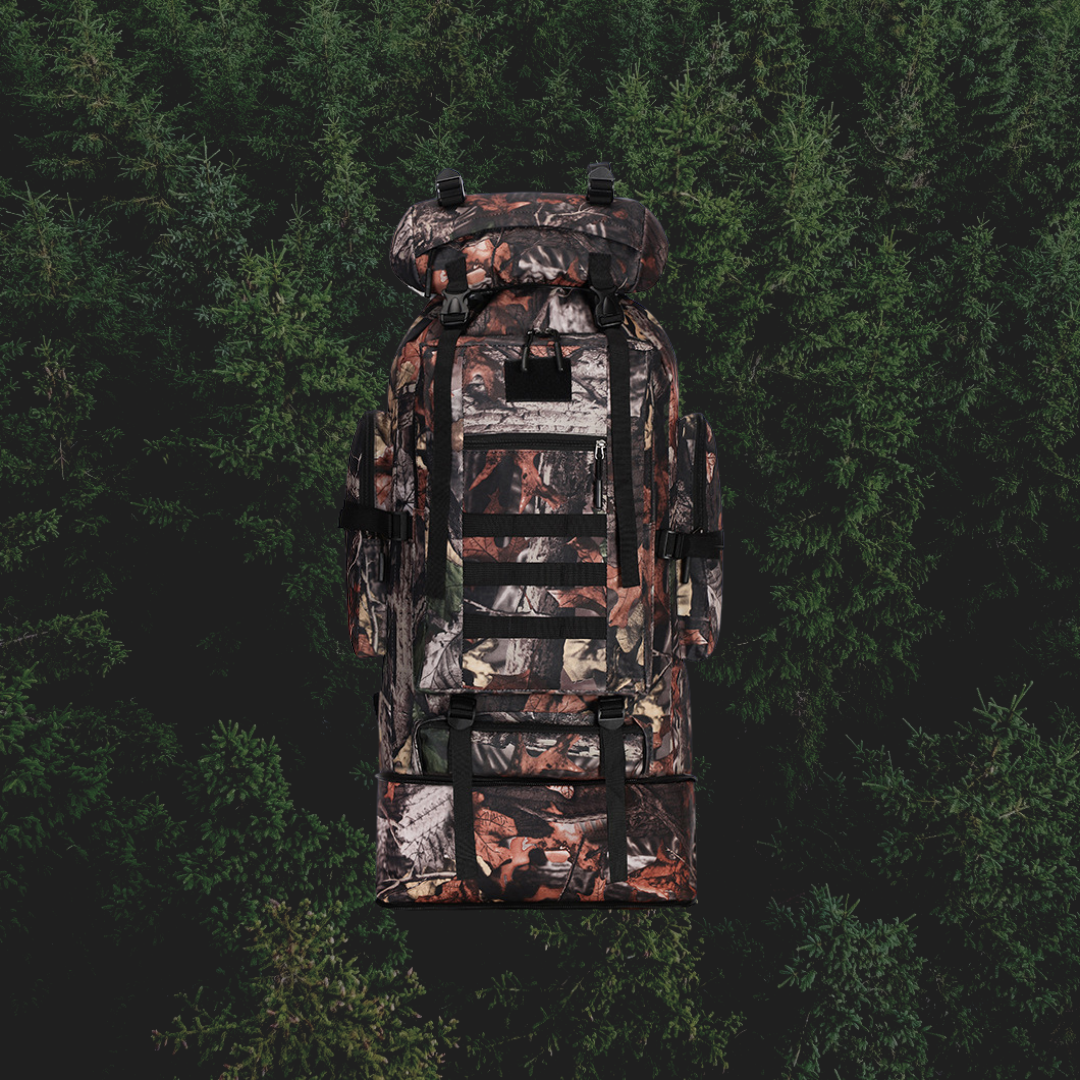 DYURE - Camouflage Camping Backpack