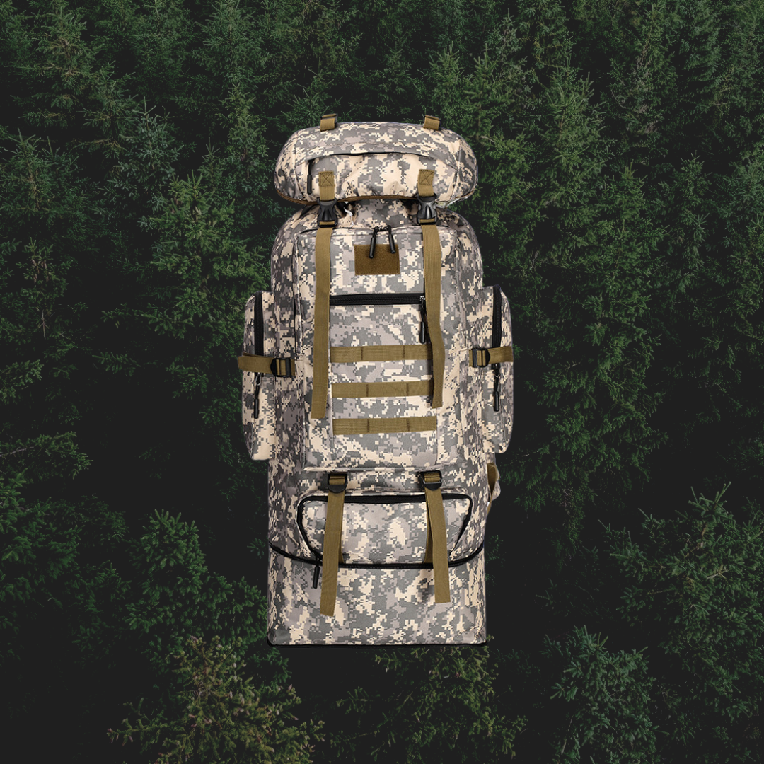 DYURE - Camouflage Camping Backpack
