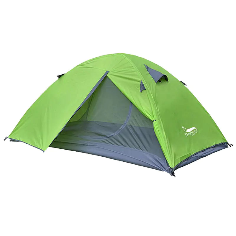 Outdoor Double Layer Oxford Fabric Camping Tent 
